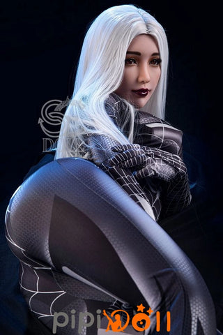 Kitty Verführerische Bildung TPE Sexpuppe E-cup Light Tan SE Doll