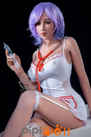 Monica Klassischer Charme TPE Sexpuppe F-cup mit #077 Kopf Light Tan SE Doll