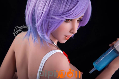 Monica Klassischer Charme TPE Sexpuppe F-cup mit #077 Kopf Light Tan SE Doll