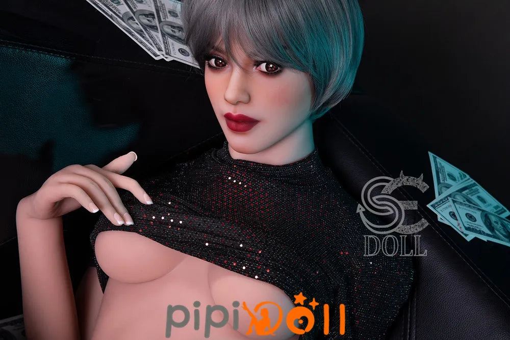 Audrey Perfekt geformte Brüste TPE Sexpuppe E-Cup #110 Light Tan SE Doll