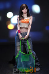 Rosa [Sofort lieferbar] Bößes Mädchen AIBEI EU-Lager TPE Puppe