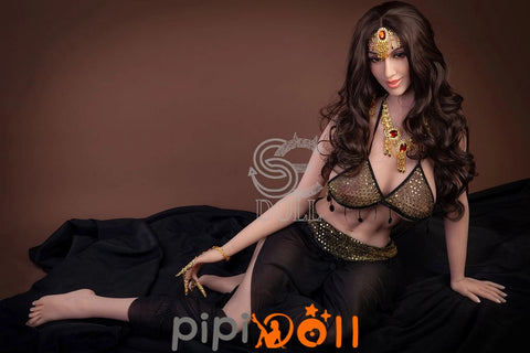 Kareena Sinnliche Anmut TPE Sexpuppe E-cup with #074 Kopf Light Tan SE Doll