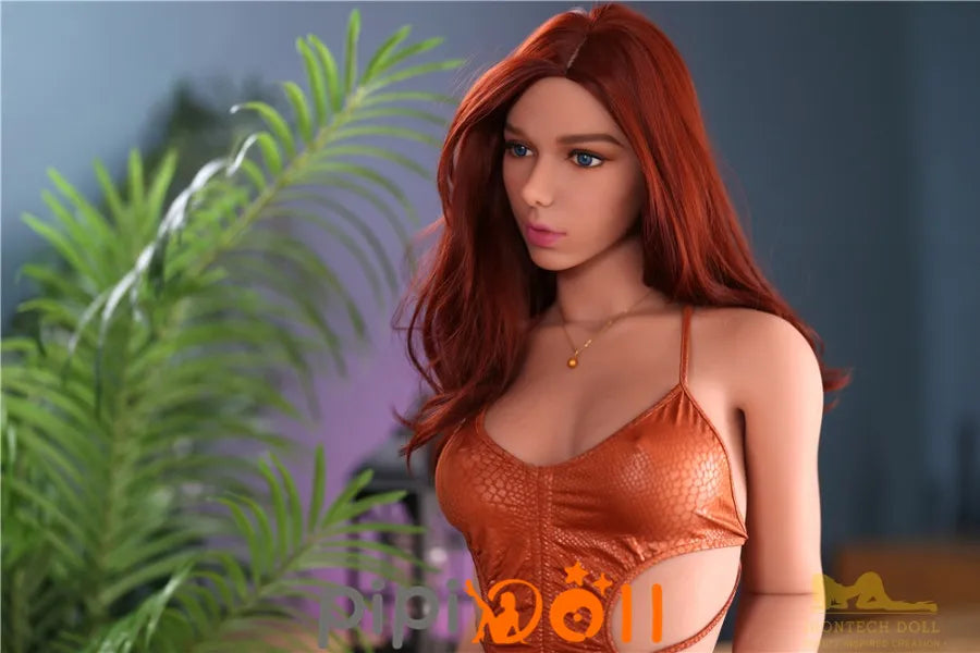 Scarlet Anziehende Körperlichkeit TPE Liebespuppe Braun Haut D-cup Irontech Doll Irontech Doll SD571001