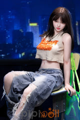 Rosa [Sofort lieferbar] Bößes Mädchen AIBEI EU-Lager TPE Puppe