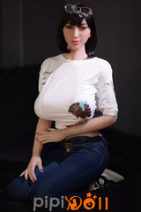 Zara - Tiefgründiger Geist 163cm Riesentitten Nr.101 Kopf Hintereingang Weizenhaut 6YE TPE Doll Sexpüppen 6YE Doll SD341801