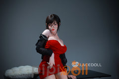 WAN BING-5 Sekretärin Lacedoll Silikon Puppe