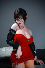 WAN BING-5 Sekretärin Lacedoll Silikon Puppe