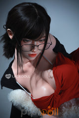 WAN BING-5 Sekretärin Lacedoll Silikon Puppe