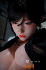 WAN BING-5 Sekretärin Lacedoll Silikon Puppe