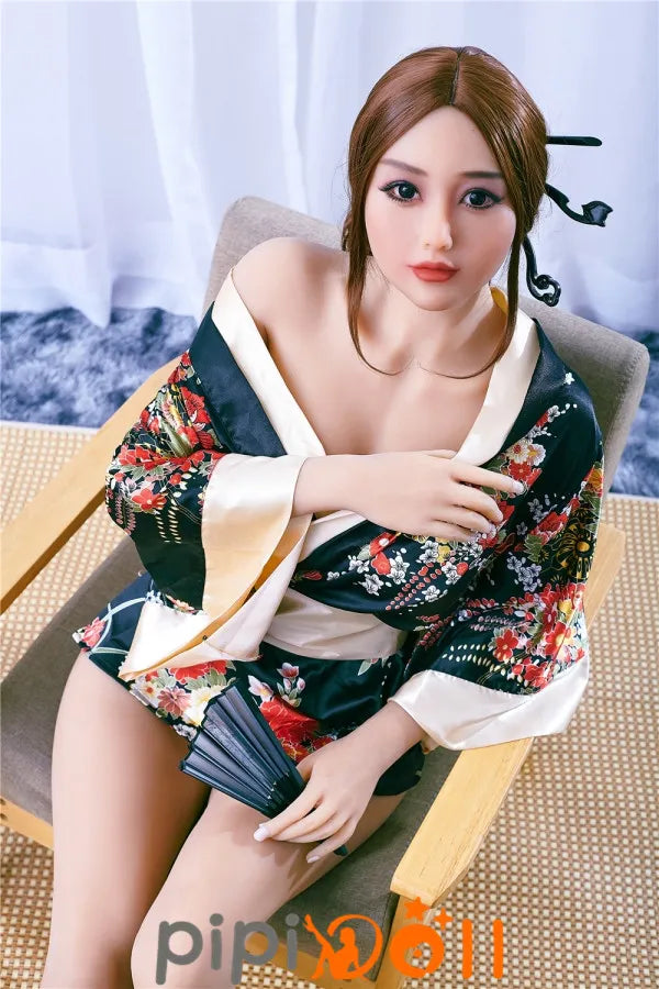 Nr.74 Saya Weiche Berührung TPE Liebespuppe Tanned Haut E-cup Irontech Doll