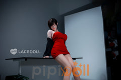 WAN BING-5 Sekretärin Lacedoll Silikon Puppe