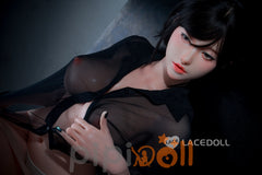 WAN BING-5 Sekretärin Lacedoll Silikon Puppe