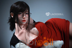 WAN BING-5 Sekretärin Lacedoll Silikon Puppe