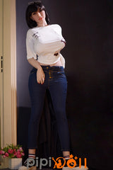 Zara - Tiefgründiger Geist 163cm Riesentitten Nr.101 Kopf Hintereingang Weizenhaut 6YE TPE Doll Sexpüppen 6YE Doll SD341801