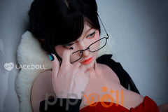 WAN BING-5 Sekretärin Lacedoll Silikon Puppe