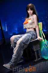 Rosa [Sofort lieferbar] Bößes Mädchen AIBEI EU-Lager TPE Puppe