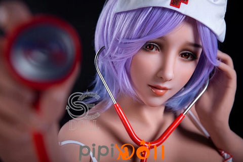 Monica Klassischer Charme TPE Sexpuppe F-cup mit #077 Kopf Light Tan SE Doll