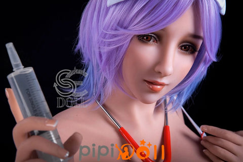 Monica Klassischer Charme TPE Sexpuppe F-cup mit #077 Kopf Light Tan SE Doll
