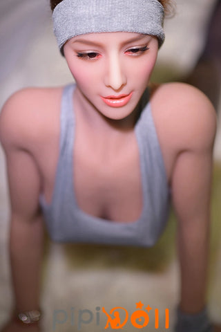 Maja - 170cm Kleine Brüste Exquisites Abnehmen Nr.101 Hintereingang aus Weizenhaut 6YE TPE Doll Sexpüppen