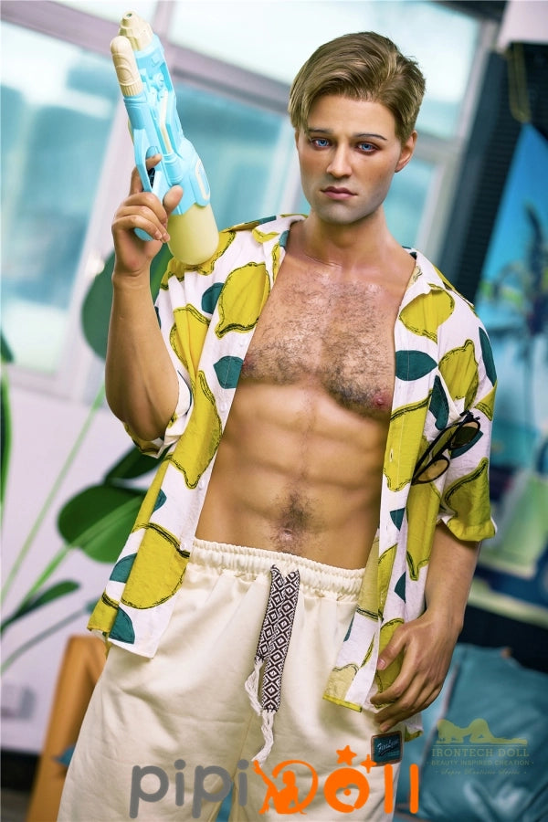 M4-Jack - 176cm Männliche Puppe Vollsilikon Tanned Skin Silikonpuppe Irontech Doll Irontech Doll SD544101