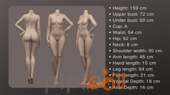 Alice [Sofort lieferbar] Casino-Vermieterin Funwest Silikon Puppe