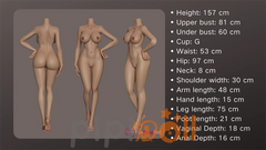 Lyra [Sofort lieferbar] Mysteriöse weibliche Agentin Funwest Silikon Puppe