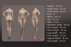 Nika-2 [Sofort lieferbar] Reines kleines Schatz Funwest Silikon Puppe