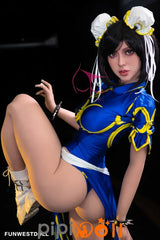 Ida - 155cm F cup #032 Kopf Verführerische Weisheit Funwest Doll TPE liebespuppe