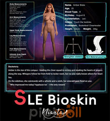 Amber Blake [Sofort lieferbar] Cheerleaderin Nianta EU-Lager TPE Puppe