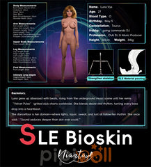 Luna Vyx [Sofort lieferbar] DJ Nianta EU-Lager TPE Puppe