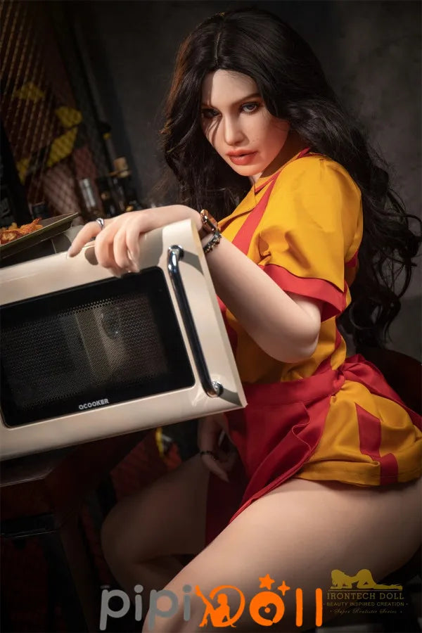 Jolie - 164cm E-Cup Nr.S19 Kopf Anmutige Verführung Silikonpuppe Irontech Doll Irontech Silikon Doll SD671601