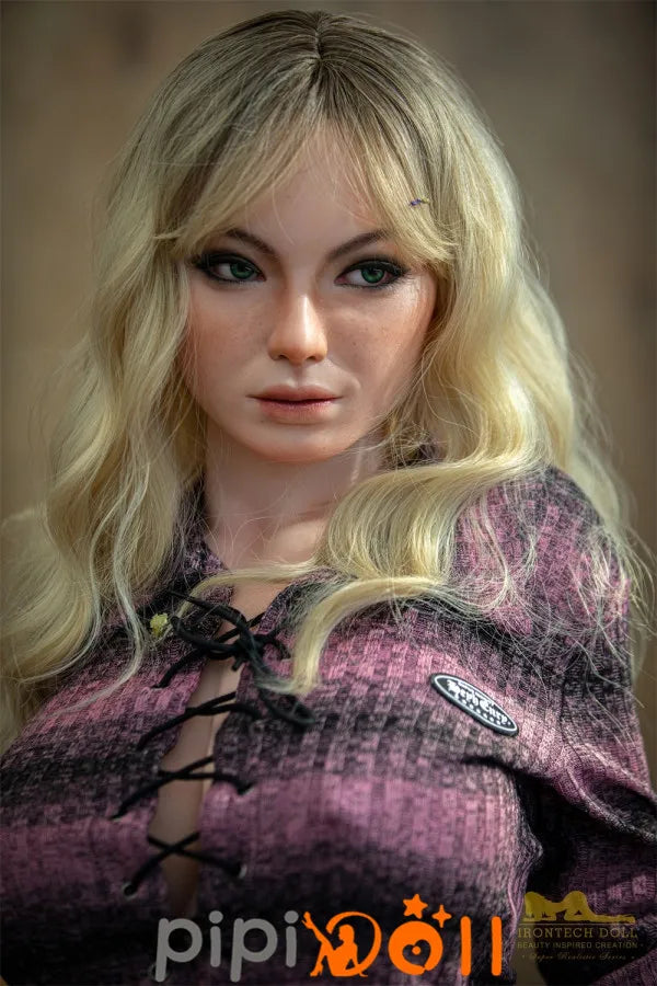 Kimia - 165cm G-Cup Nr.S22 Kopf Sinnliche Stimme Silikonpuppe Irontech Doll Irontech Silikon Doll SD671701