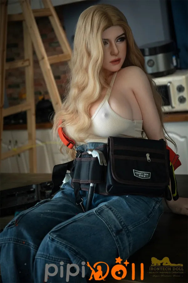 Serena - 165cm G-Cup Nr.S38 Kopf Sinnliche Intelligenz Silikonpuppe Irontech Doll Irontech Silikon Doll SD679401