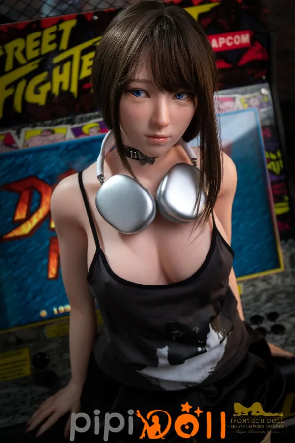 Tilda - 151cm D-Cup Nr.S24 Kopf Vollsilikon Verlockende Klugheit Silikonpuppe Irontech Doll Irontech Silikon Doll SD693401