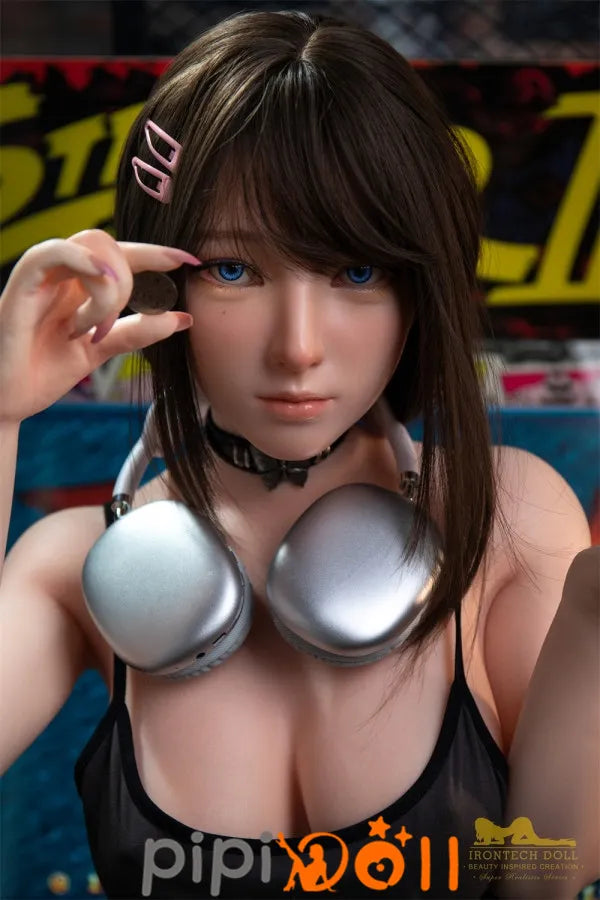 Tilda - 151cm D-Cup Nr.S24 Kopf Vollsilikon Verlockende Klugheit Silikonpuppe Irontech Doll Irontech Silikon Doll SD693401