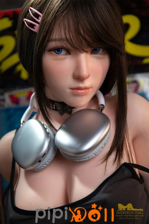 Tilda - 151cm D-Cup Nr.S24 Kopf Vollsilikon Verlockende Klugheit Silikonpuppe Irontech Doll Irontech Silikon Doll SD693401