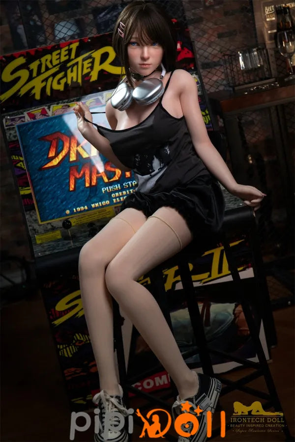 Tilda - 151cm D-Cup Nr.S24 Kopf Vollsilikon Verlockende Klugheit Silikonpuppe Irontech Doll Irontech Silikon Doll SD693401
