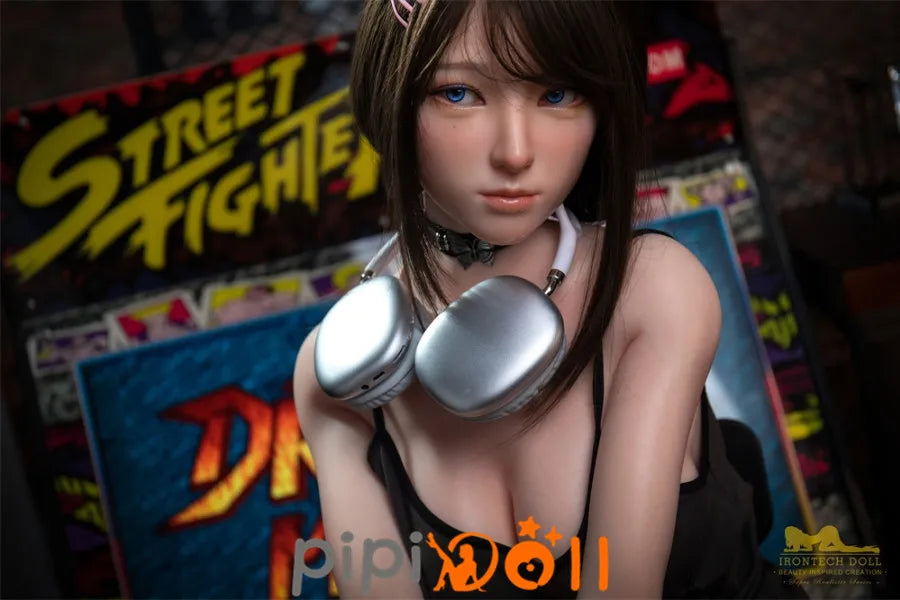 Tilda - 151cm D-Cup Nr.S24 Kopf Vollsilikon Verlockende Klugheit Silikonpuppe Irontech Doll Irontech Silikon Doll SD693401