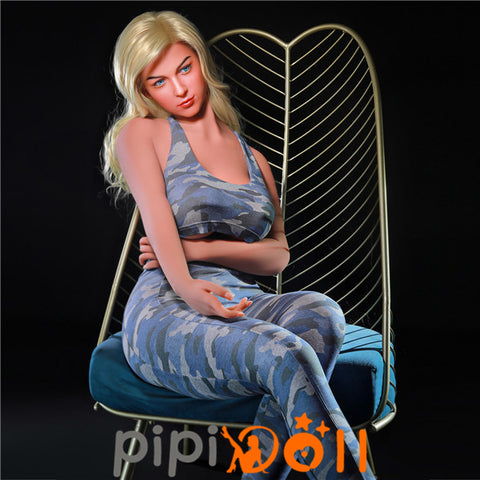 Camille - Betörende Intelligenz 170cm Kleiner Brustumfang I-Cup Nr.S9 Silikonkopf + TPE-Körper Rosretty Doll Sexpüppen
