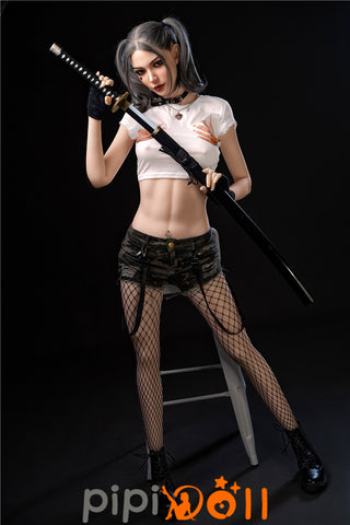 Jolanda - Sanfte Raffinesse 173cm B-Cup Nr.M7 Mundsimulation Silikonkopf + TPE-Körper Rosretty Doll Sexpüppen