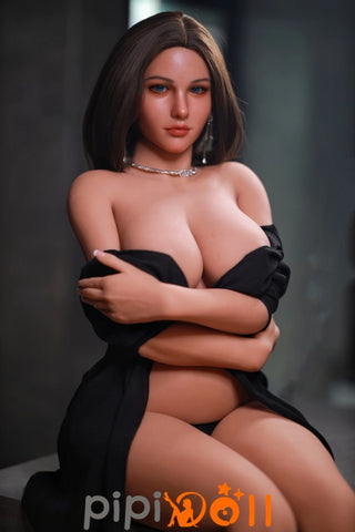 Xiomara Charismatische Ausstrahlung TPE Real Sex Puppe Nr.S4 Silikonkopf + TPE-Körper E-cup Fire Doll