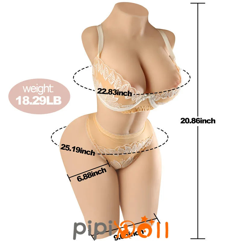 Sofort lieferbar Page - Streben nach Perfektion (100% Nagelneu) Yeloly Torso Liebespuppen Versand aus dem Inland Yeloly Deutschland Lager SQ-MA20041