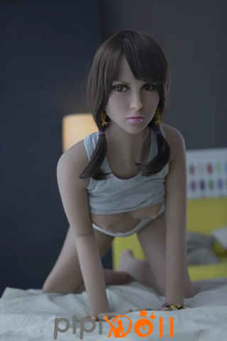 Leni [Sofort lieferbar] braune Haare und braune Augen Kleine Brustgröße Nr.91 Kopf 32kg (100% Nagelneu) Kleine Brust DL Doll