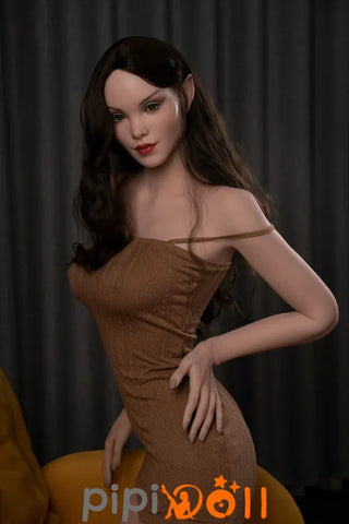 Cris Verführerisches Charisma Große Brüste Nr.G48_2 Kopf-Normale Hautfarbe Silikon Sexpuppe C-Cup Zelex Doll