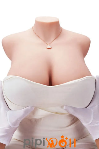 Tantaly Monroe Weiß 3.0 Sofort lieferbar Elastischer Körperbau (100% Nagelneu) 31kg Sexpuppen Torso