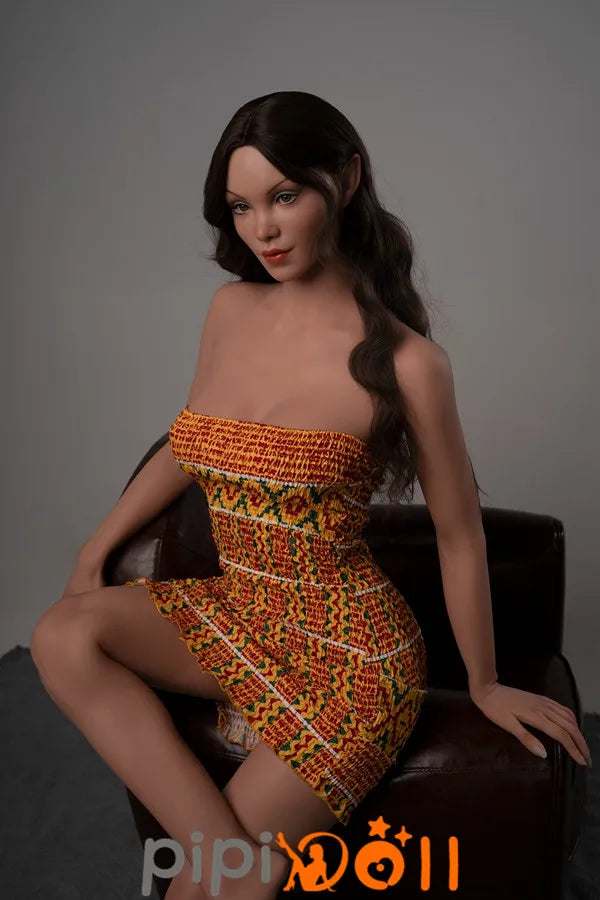 Cora Vollendete Sinnlichkeit Große Brust Nr.G48_1 Kopf-helle Weizenfarbe Silikon Sexpuppe C-Cup Zelex Doll