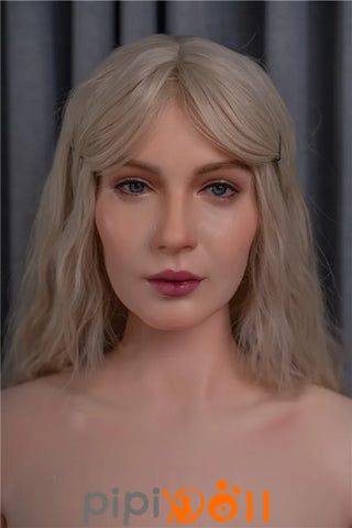 Lenya Geheimnisvolles Lächeln Silikon Liebespuppe GE78 Kopf E-Cup Zelex Doll