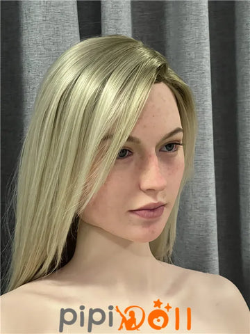 Leona Atemberaubender Duft Silikon Liebespuppe GE98 Kopf E-Cup Zelex Doll