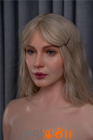 Lenya Geheimnisvolles Lächeln Silikon Liebespuppe GE78 Kopf E-Cup Zelex Doll