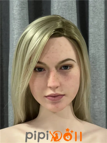 Leona Atemberaubender Duft Silikon Liebespuppe GE98 Kopf E-Cup Zelex Doll